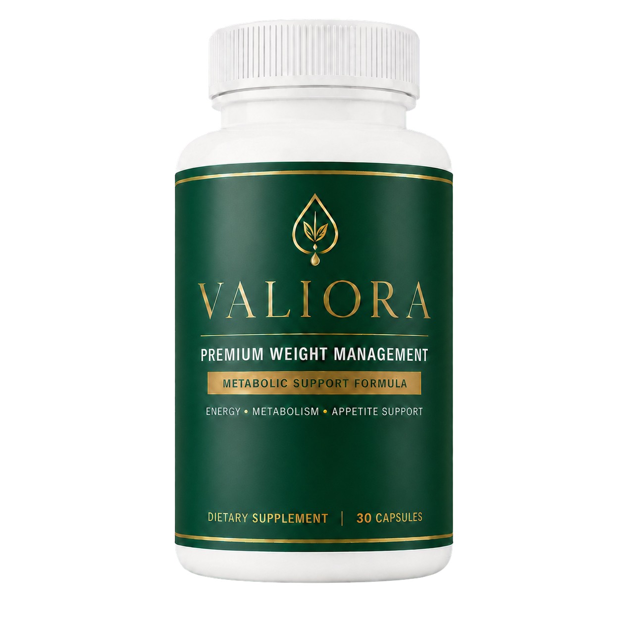 Valiora weight management capsule bottle